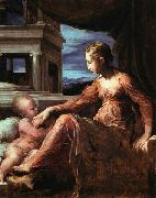 Francesco Parmigianino Virgin and Child oil painting artist